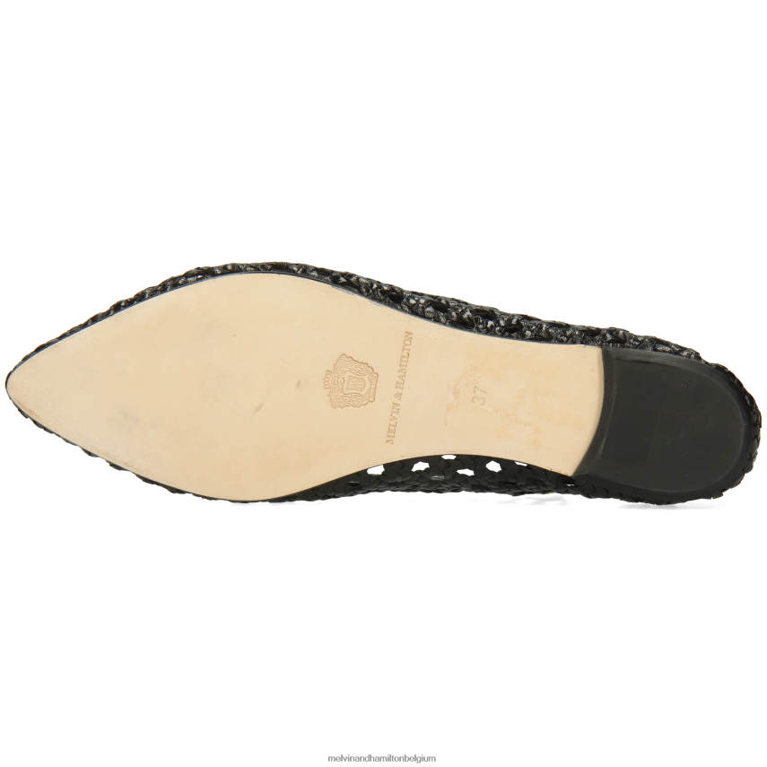 Melvin & Hamilton balletpompen zwart vrouwen alexa 16 V488DN1957