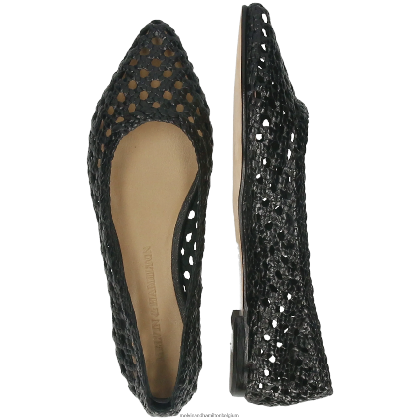 Melvin & Hamilton balletpompen zwart vrouwen alexa 16 V488DN1957