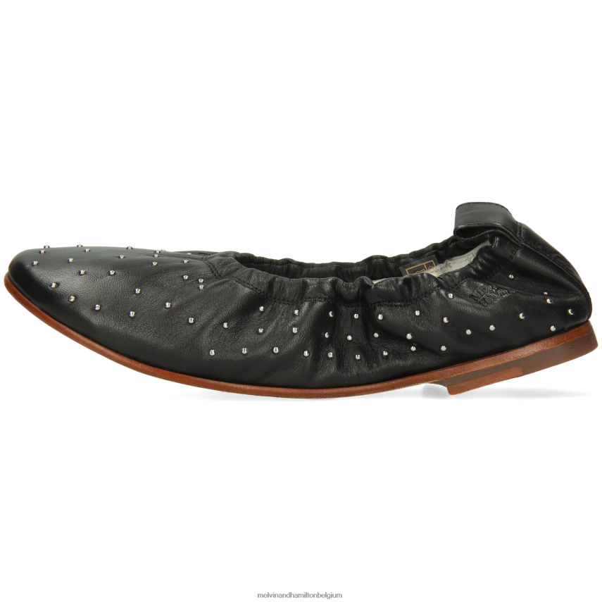 Melvin & Hamilton balletpompen zwart vrouwen iris 7 V488DN1953