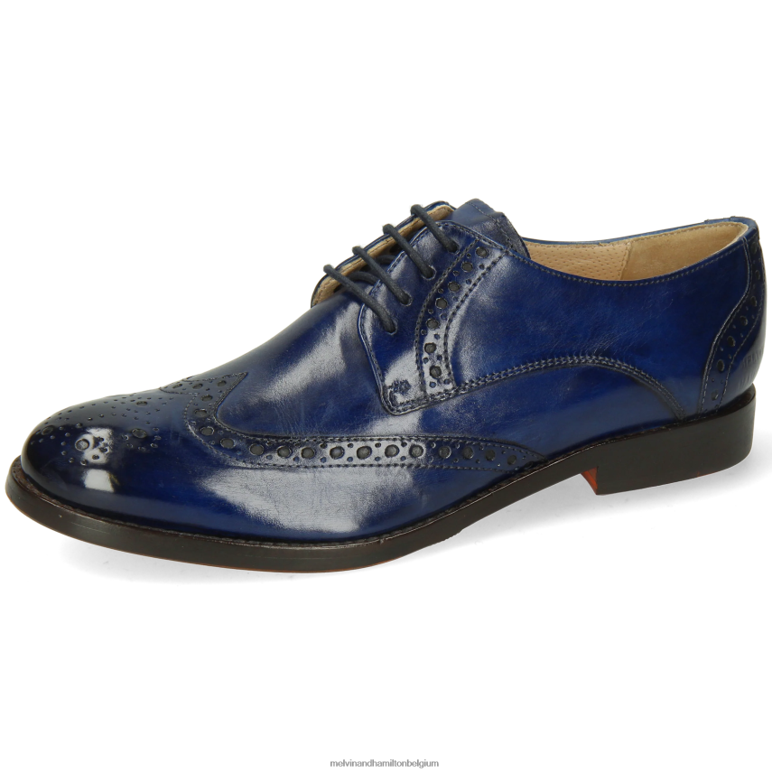 Melvin & Hamilton Derby-schoenen blauw vrouwen amelia 3 V488DN1499
