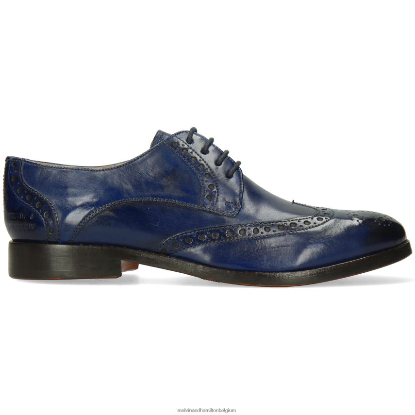 Melvin & Hamilton Derby-schoenen blauw vrouwen amelia 3 V488DN1499