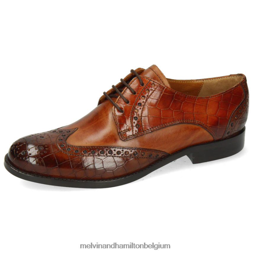 Melvin & Hamilton Derby-schoenen bruin vrouwen amelia 3 V488DN1519
