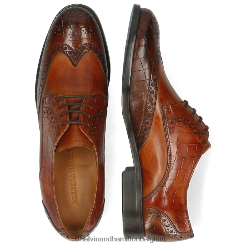 Melvin & Hamilton Derby-schoenen bruin vrouwen amelia 3 V488DN1519