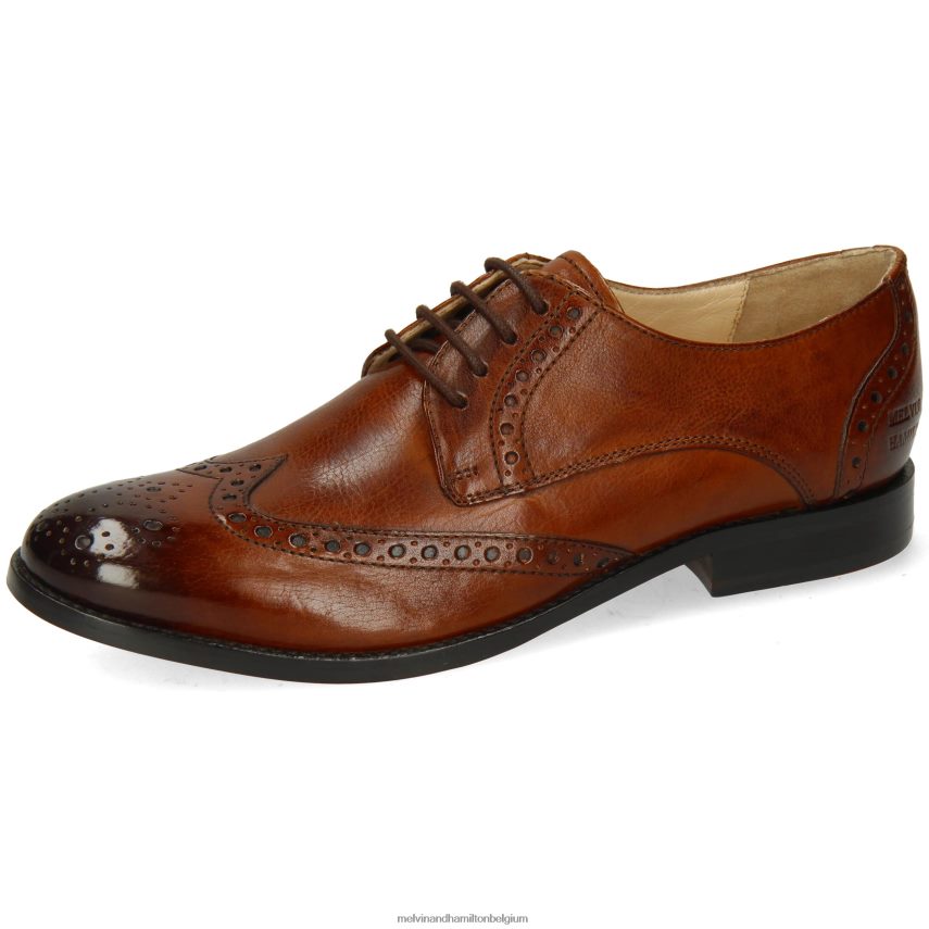 Melvin & Hamilton Derby-schoenen bruin vrouwen amelia 3 V488DN1520