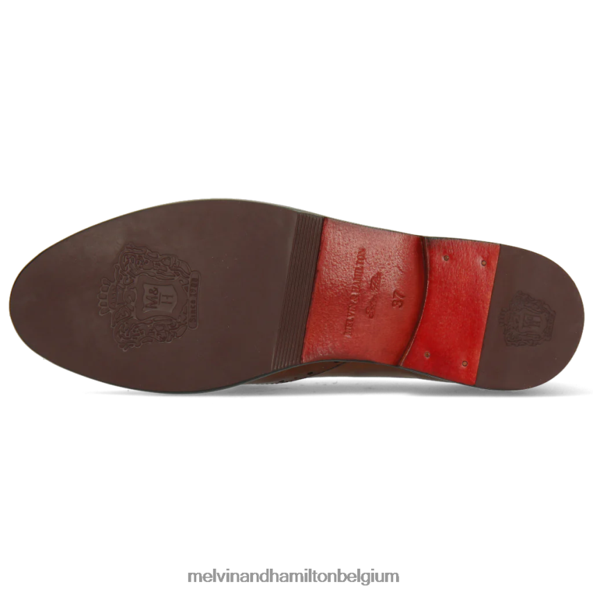 Melvin & Hamilton Derby-schoenen bruin vrouwen selina 41 V488DN1516