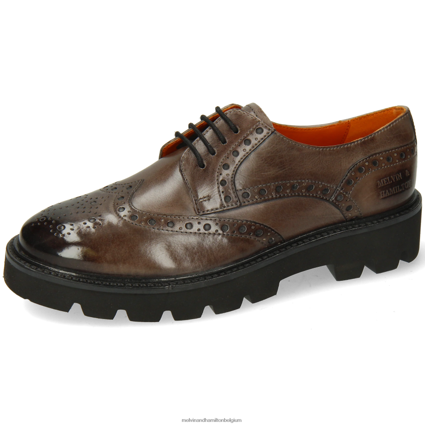 Melvin & Hamilton Derby-schoenen grijs vrouwen Jenny 6 V488DN1503