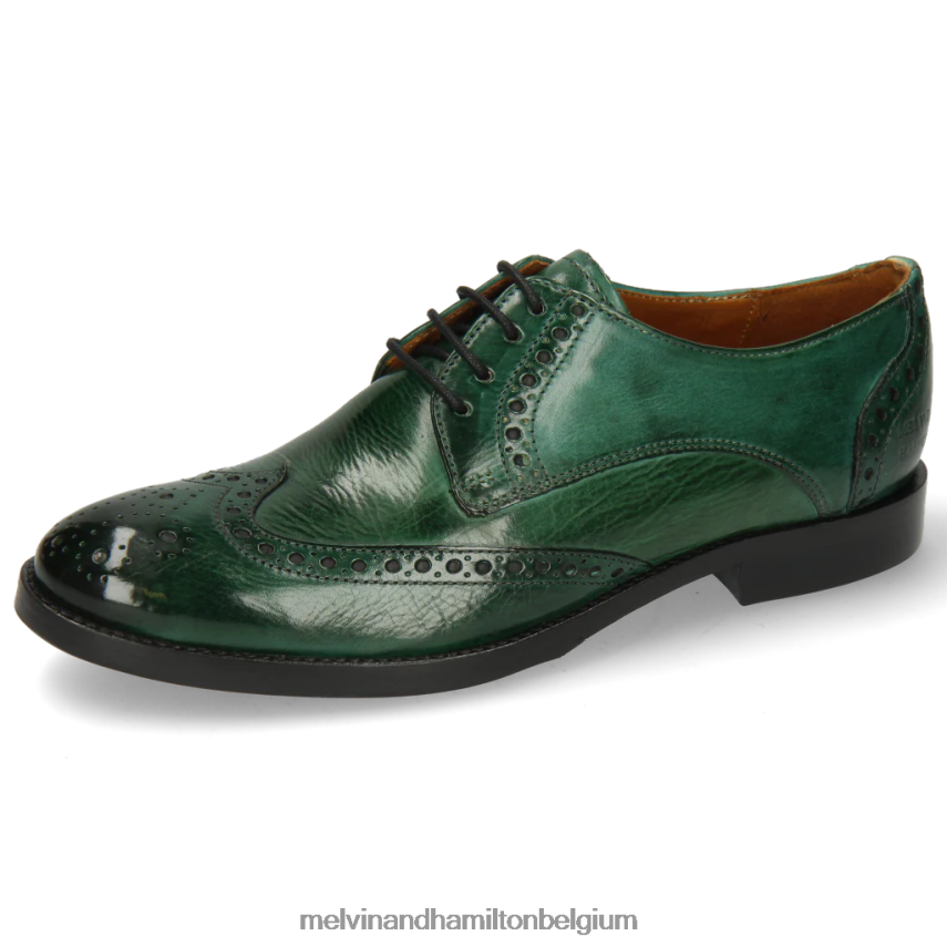 Melvin & Hamilton Derby-schoenen groente vrouwen amelia 3 V488DN1518