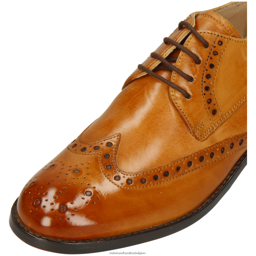 Melvin & Hamilton Derby-schoenen lichtbruin vrouwen amelia 3 V488DN1505