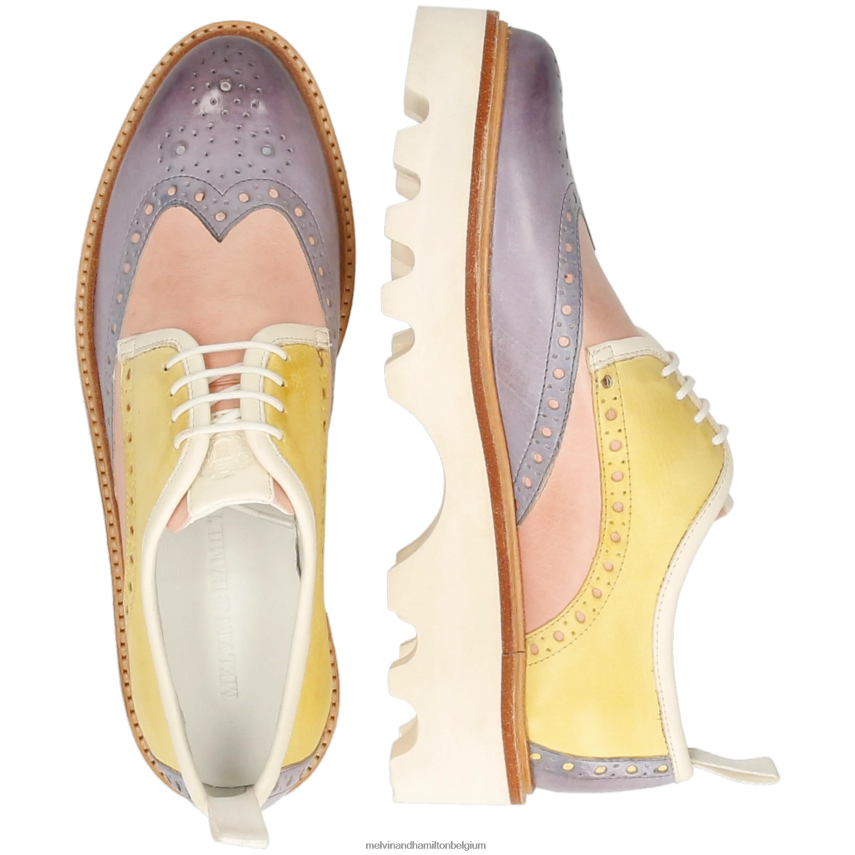 Melvin & Hamilton Derby-schoenen multi vrouwen selina 84 V488DN1509
