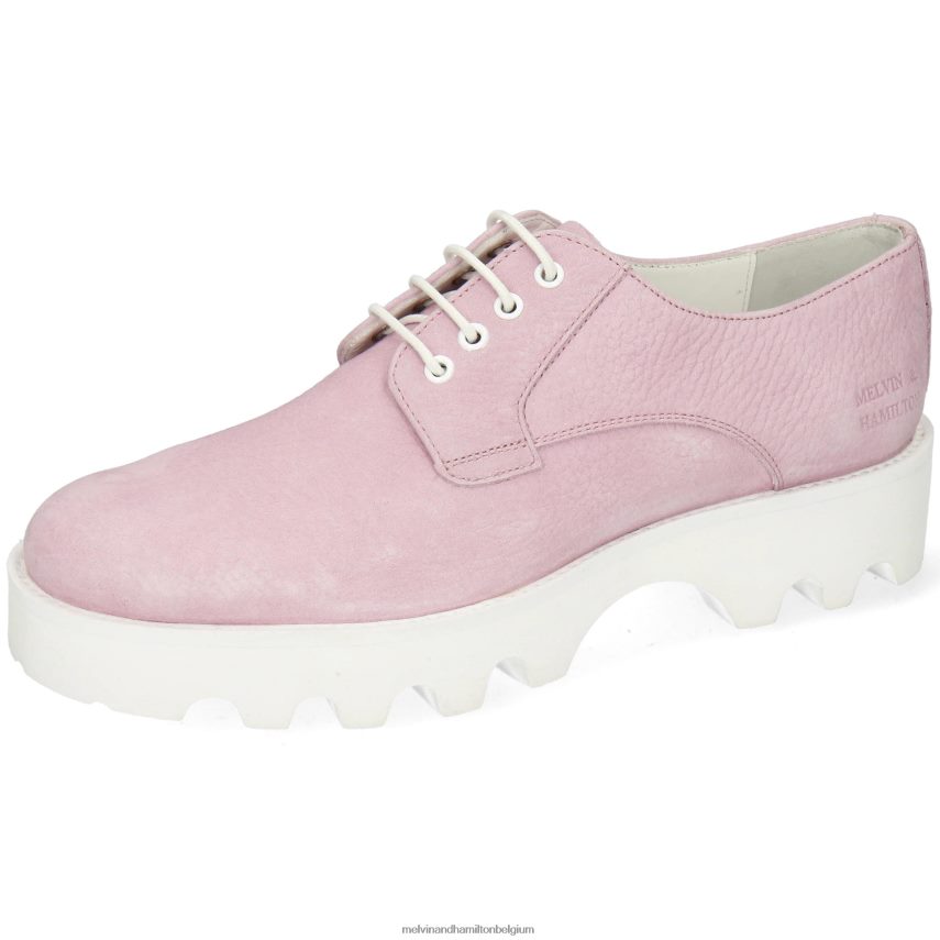 Melvin & Hamilton Derby-schoenen roze vrouwen Jade 13 V488DN1521