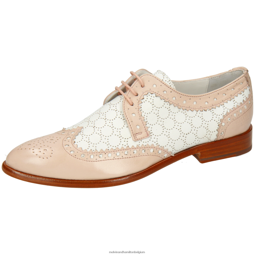 Melvin & Hamilton Derby-schoenen roze vrouwen Jessy 53 V488DN1506