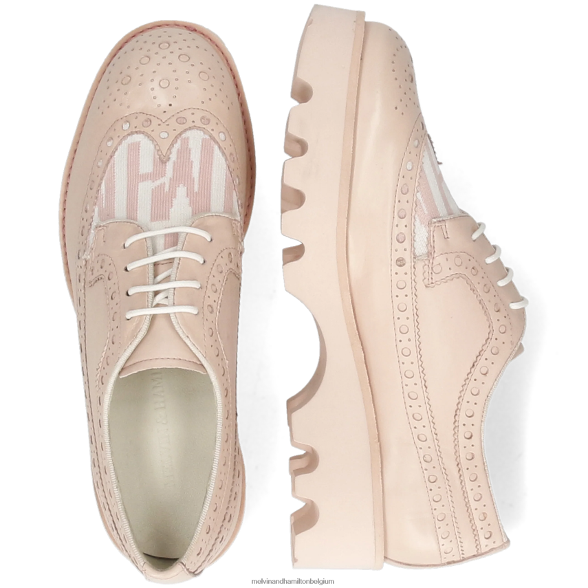 Melvin & Hamilton Derby-schoenen roze vrouwen jade 2 V488DN1513