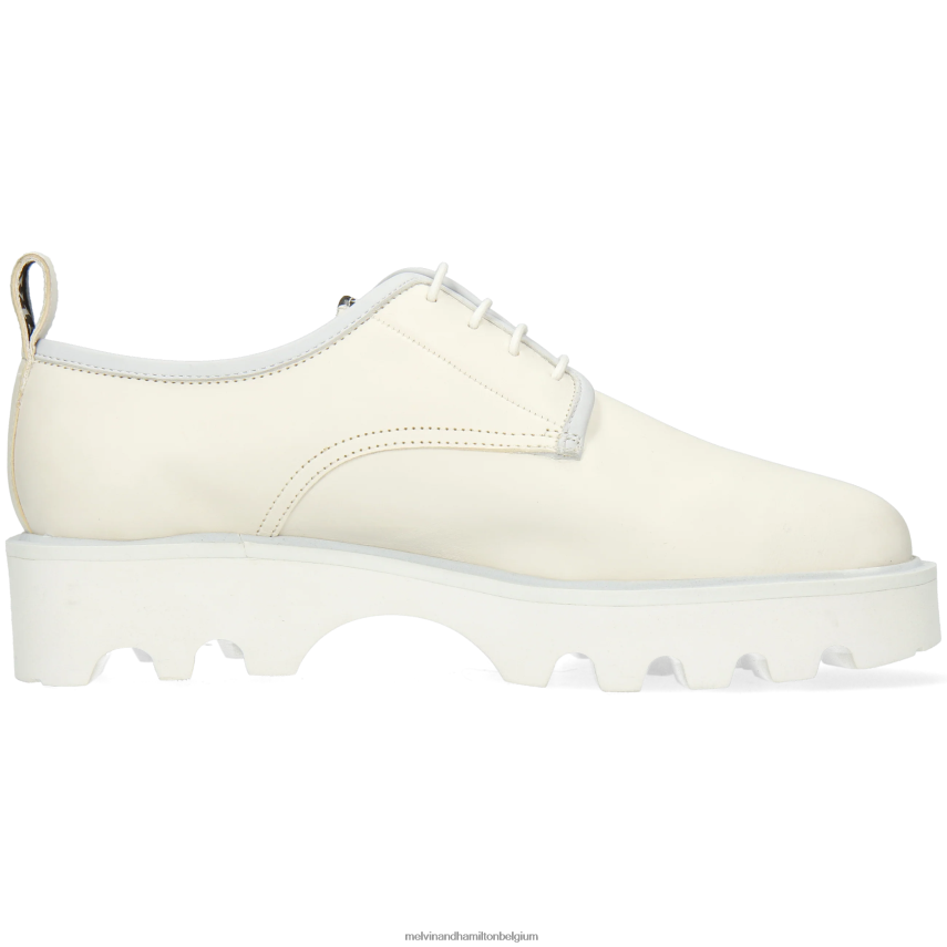 Melvin & Hamilton Derby-schoenen wit vrouwen megan 21 V488DN1514