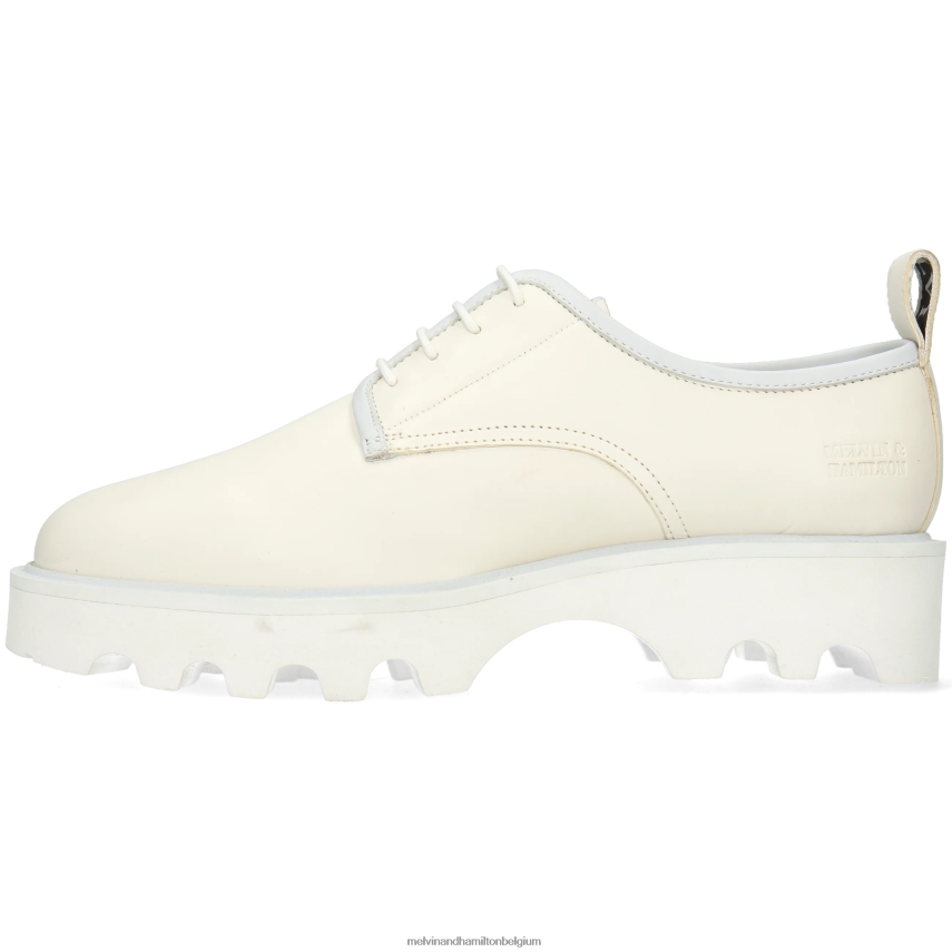 Melvin & Hamilton Derby-schoenen wit vrouwen megan 21 V488DN1514