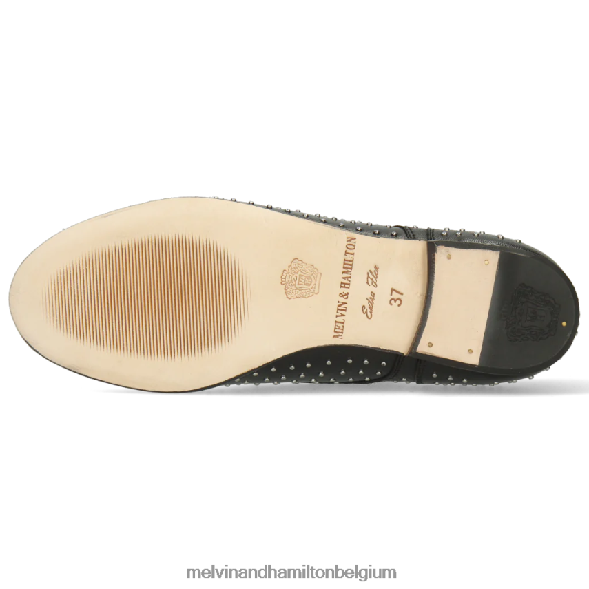 Melvin & Hamilton Derby-schoenen zwart vrouwen Sonja 10 V488DN1522