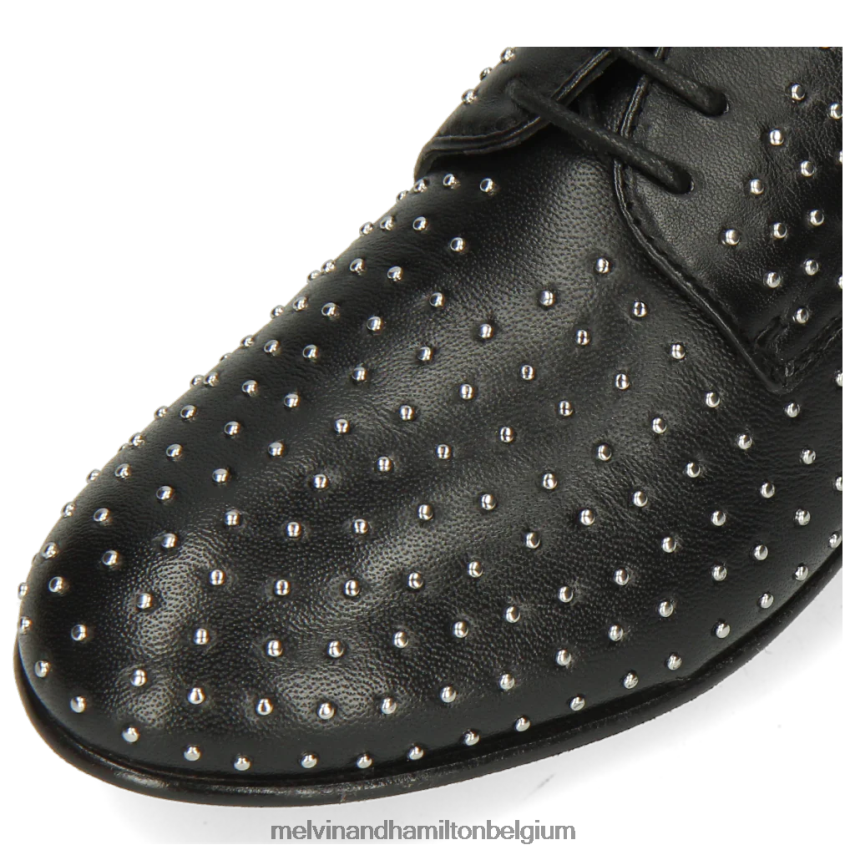 Melvin & Hamilton Derby-schoenen zwart vrouwen Sonja 10 V488DN1522