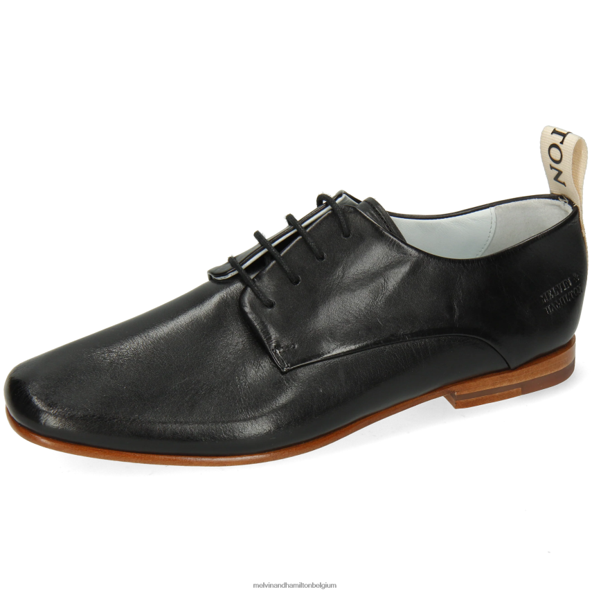 Melvin & Hamilton Derby-schoenen zwart vrouwen camilla 5 V488DN1512