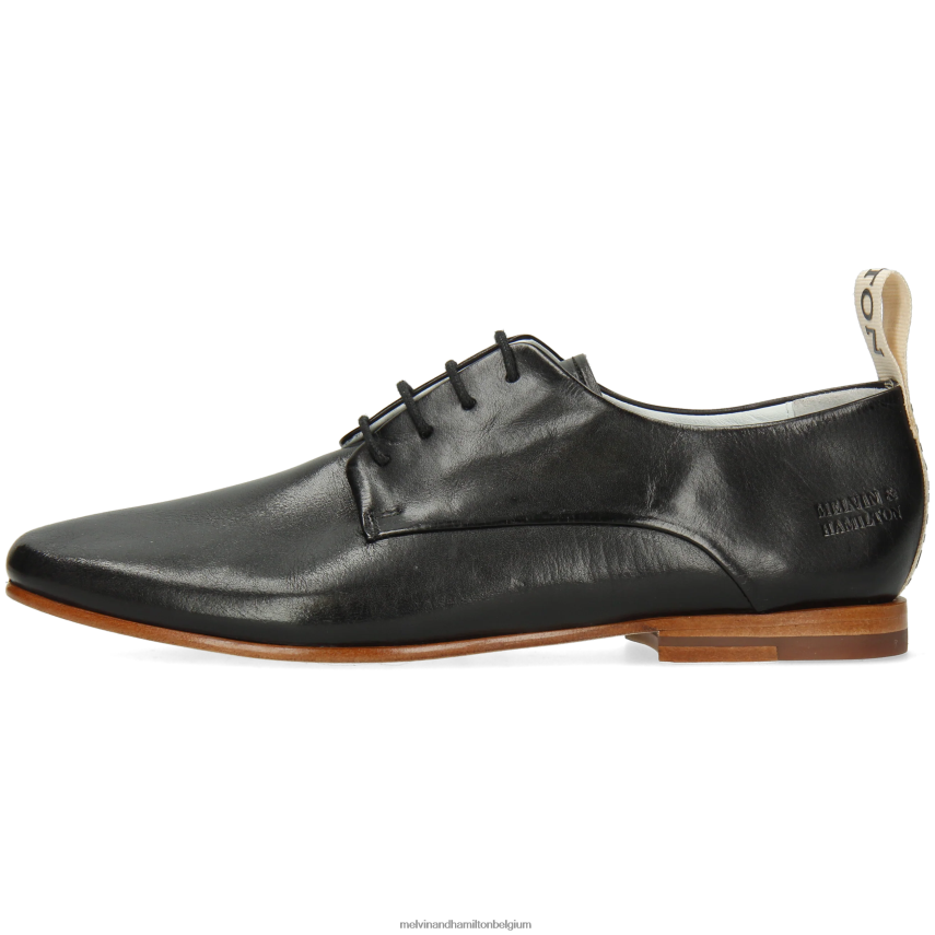 Melvin & Hamilton Derby-schoenen zwart vrouwen camilla 5 V488DN1512