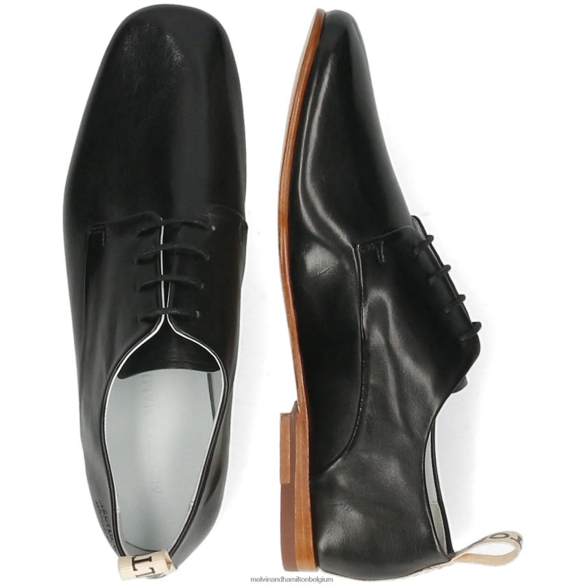 Melvin & Hamilton Derby-schoenen zwart vrouwen camilla 5 V488DN1512