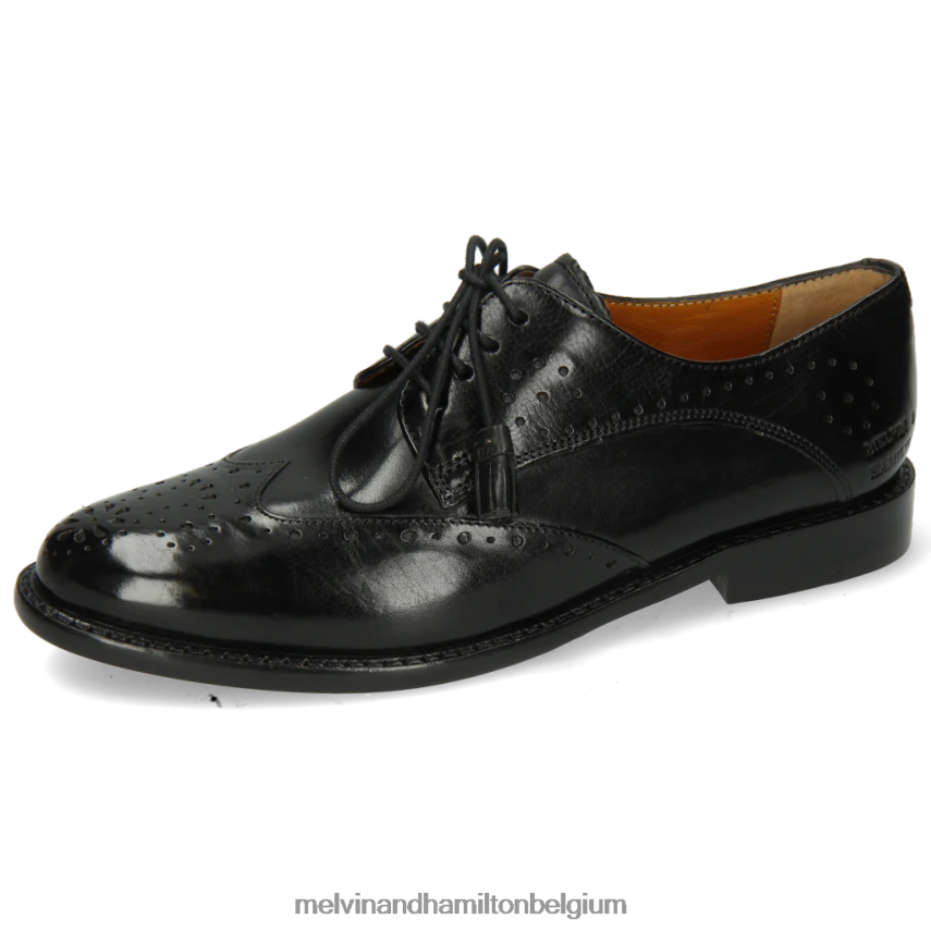 Melvin & Hamilton Derby-schoenen zwart vrouwen selina 41 V488DN1528