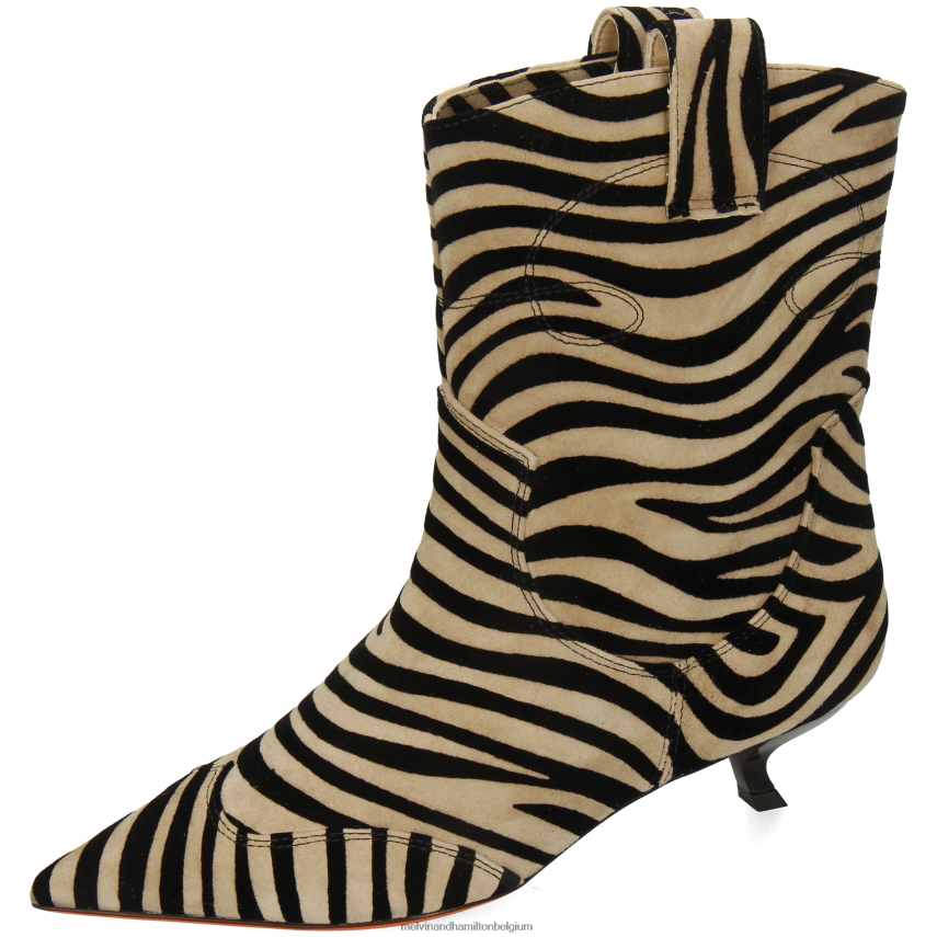 Melvin & Hamilton enkel laarzen beige vrouwen Aurora 1 V488DN837