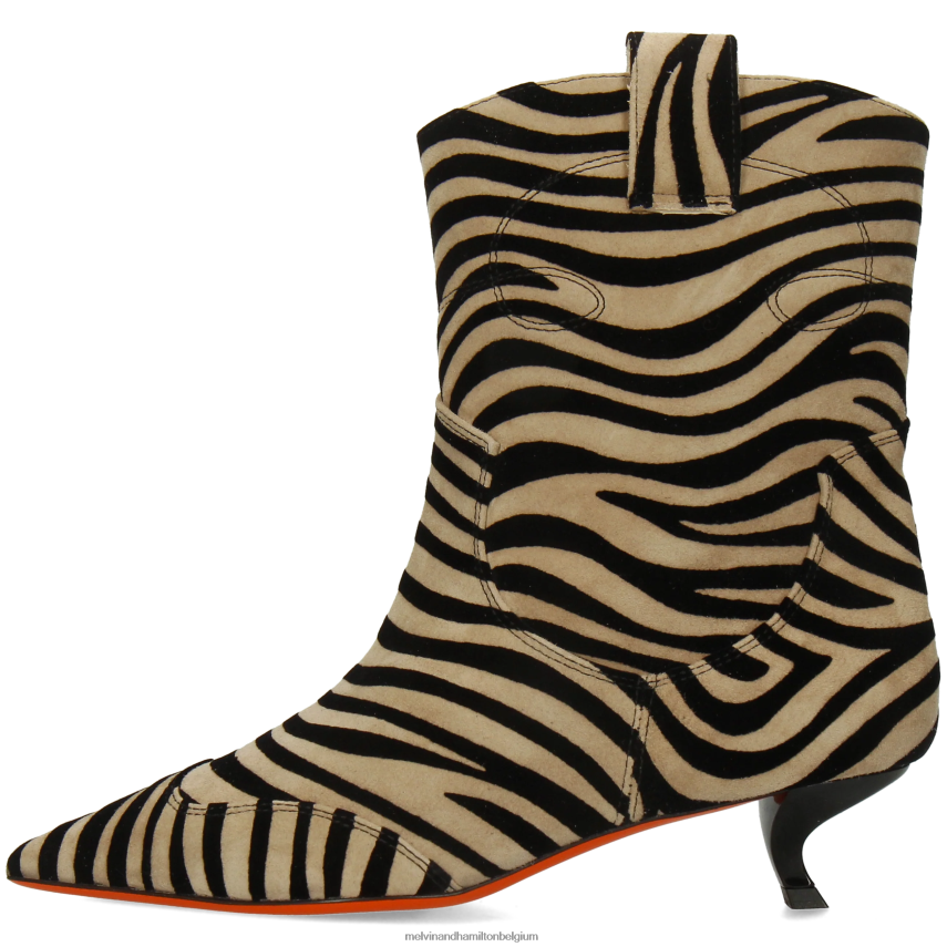 Melvin & Hamilton enkel laarzen beige vrouwen Aurora 1 V488DN837