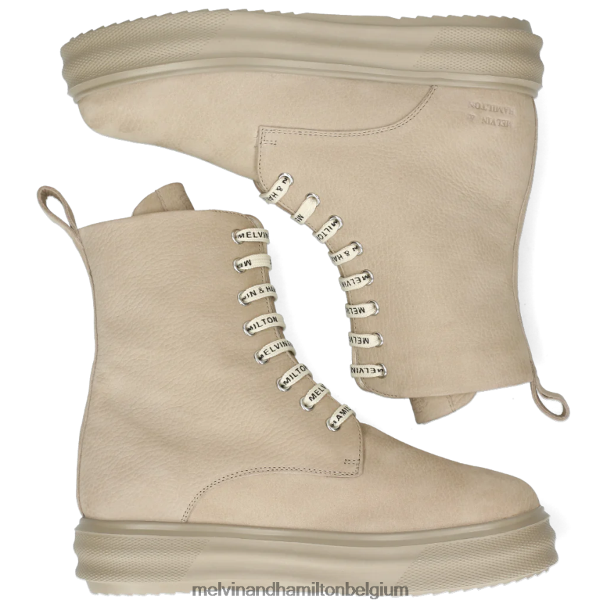Melvin & Hamilton enkel laarzen beige vrouwen Fay 3 V488DN1041