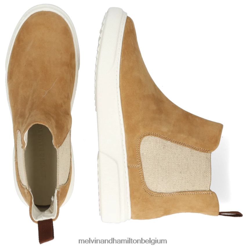 Melvin & Hamilton enkel laarzen beige vrouwen haley 2 V488DN1035