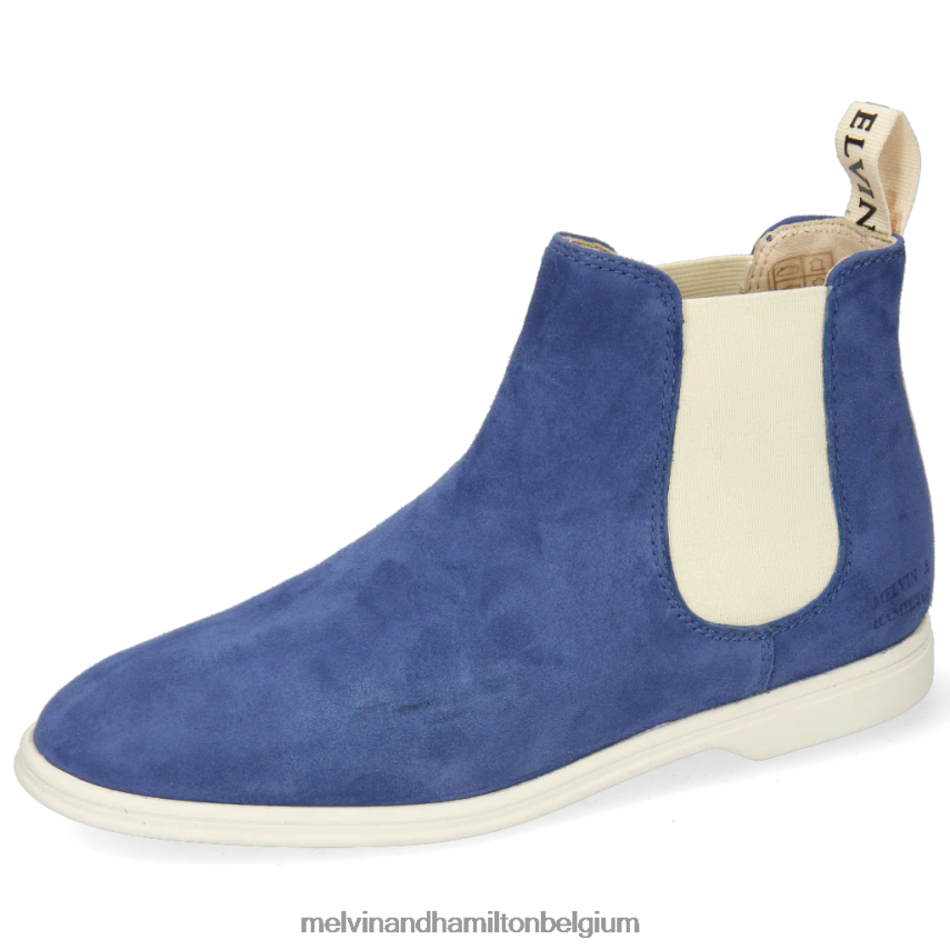 Melvin & Hamilton enkel laarzen blauw vrouwen Adley 2 V488DN1131