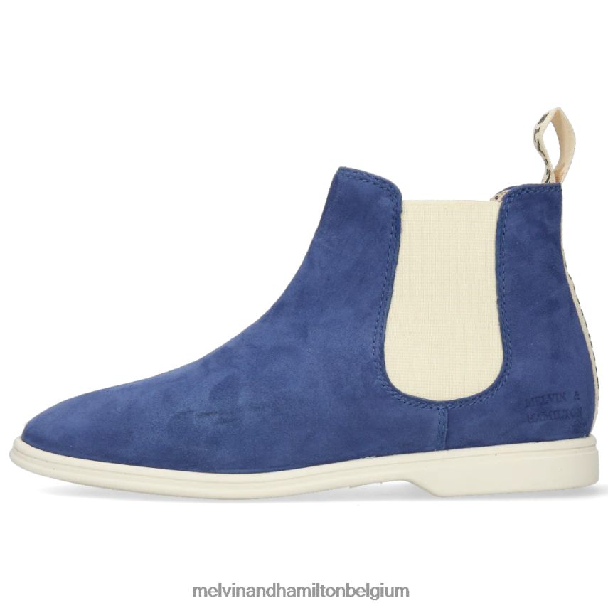 Melvin & Hamilton enkel laarzen blauw vrouwen Adley 2 V488DN1131