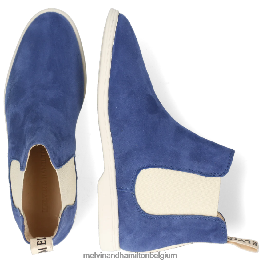 Melvin & Hamilton enkel laarzen blauw vrouwen Adley 2 V488DN1131