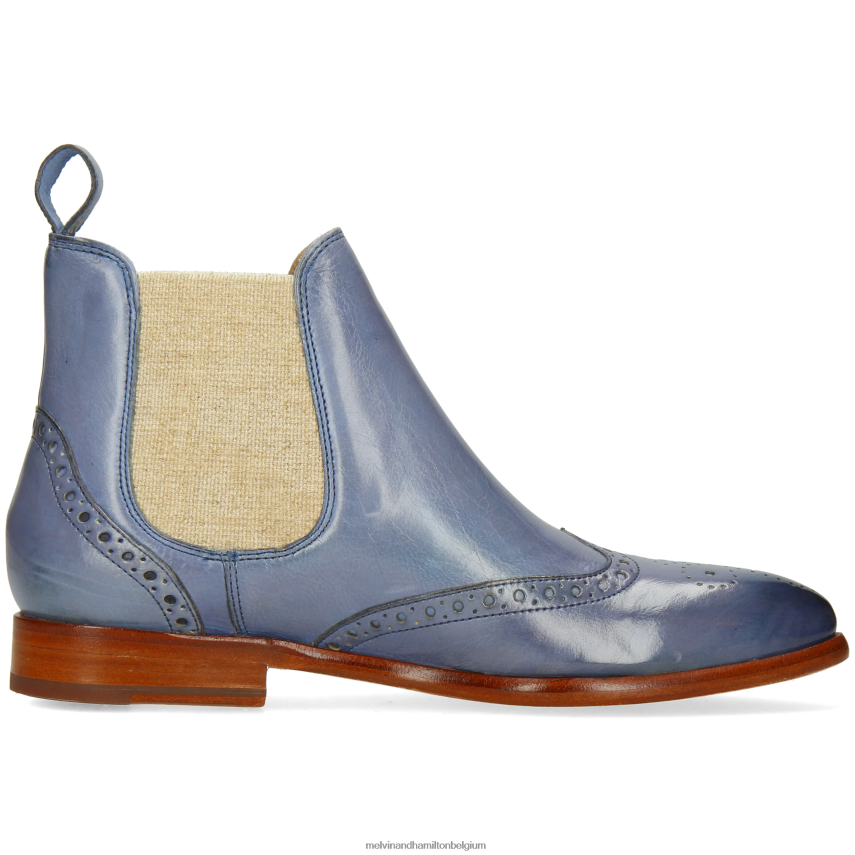 Melvin & Hamilton enkel laarzen blauw vrouwen Jessy 4 V488DN890