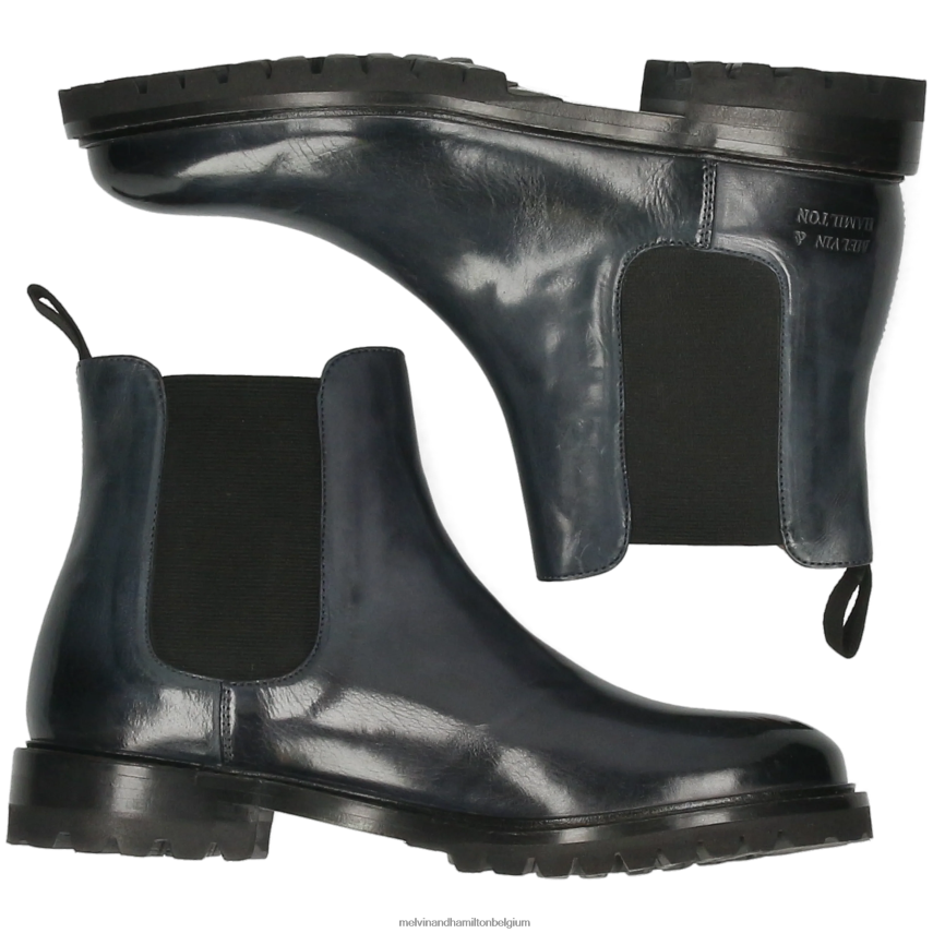 Melvin & Hamilton enkel laarzen blauw vrouwen Regine 8 V488DN903