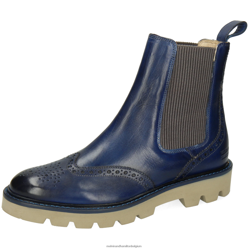 Melvin & Hamilton enkel laarzen blauw vrouwen sally 112 V488DN848