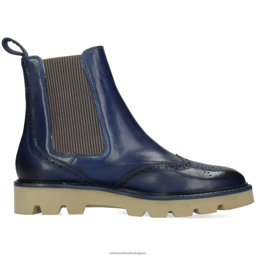 Melvin & Hamilton enkel laarzen blauw vrouwen sally 112 V488DN848