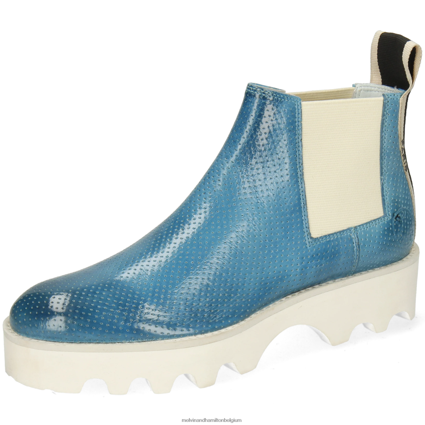 Melvin & Hamilton enkel laarzen blauw vrouwen sally 175 V488DN1073