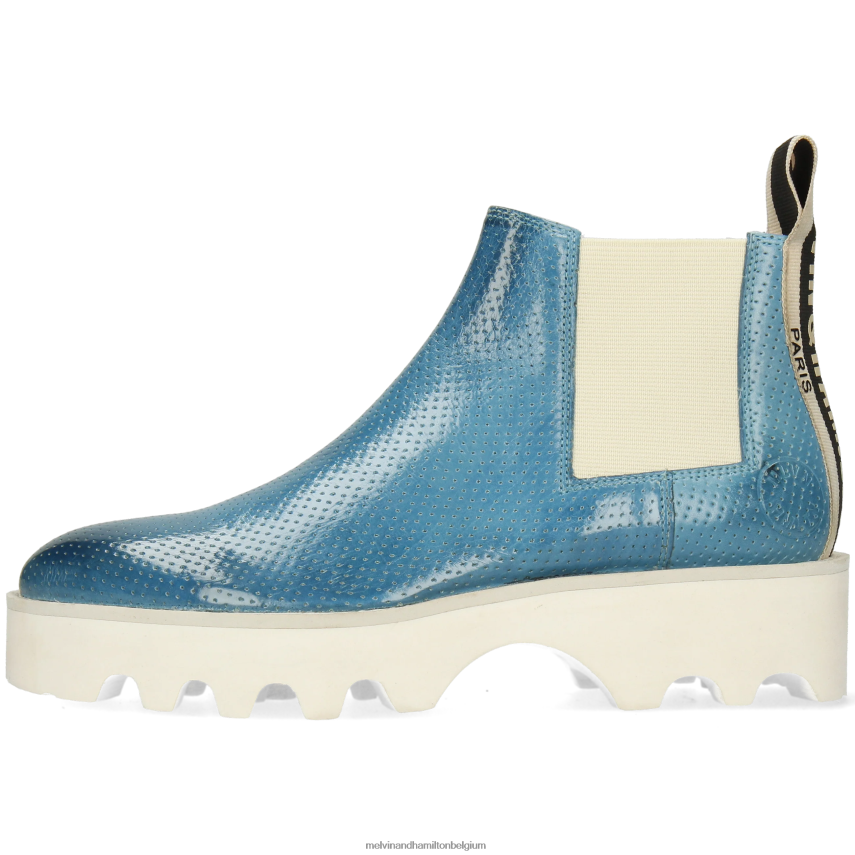 Melvin & Hamilton enkel laarzen blauw vrouwen sally 175 V488DN1073