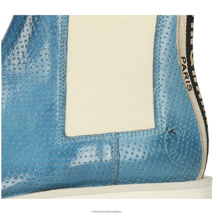 Melvin & Hamilton enkel laarzen blauw vrouwen sally 175 V488DN1073