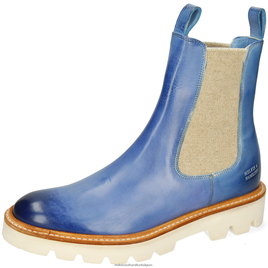 Melvin & Hamilton enkel laarzen blauw vrouwen sally 186 V488DN862