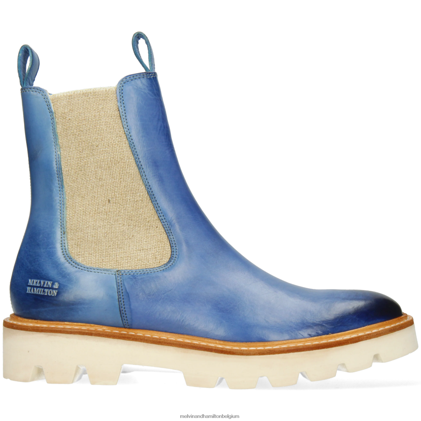 Melvin & Hamilton enkel laarzen blauw vrouwen sally 186 V488DN862