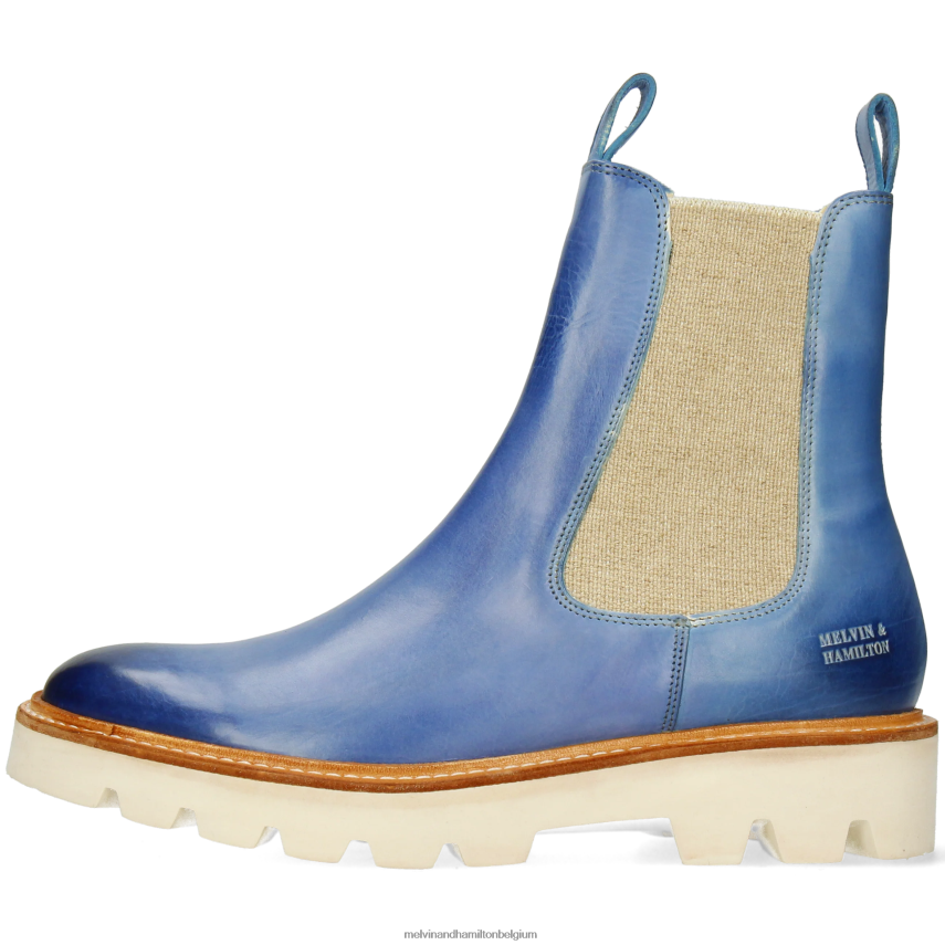 Melvin & Hamilton enkel laarzen blauw vrouwen sally 186 V488DN862