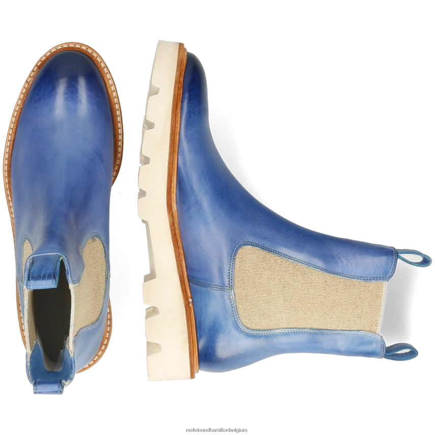 Melvin & Hamilton enkel laarzen blauw vrouwen sally 186 V488DN862