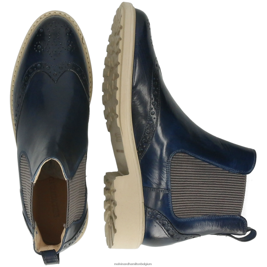 Melvin & Hamilton enkel laarzen blauw vrouwen selina 29 V488DN845