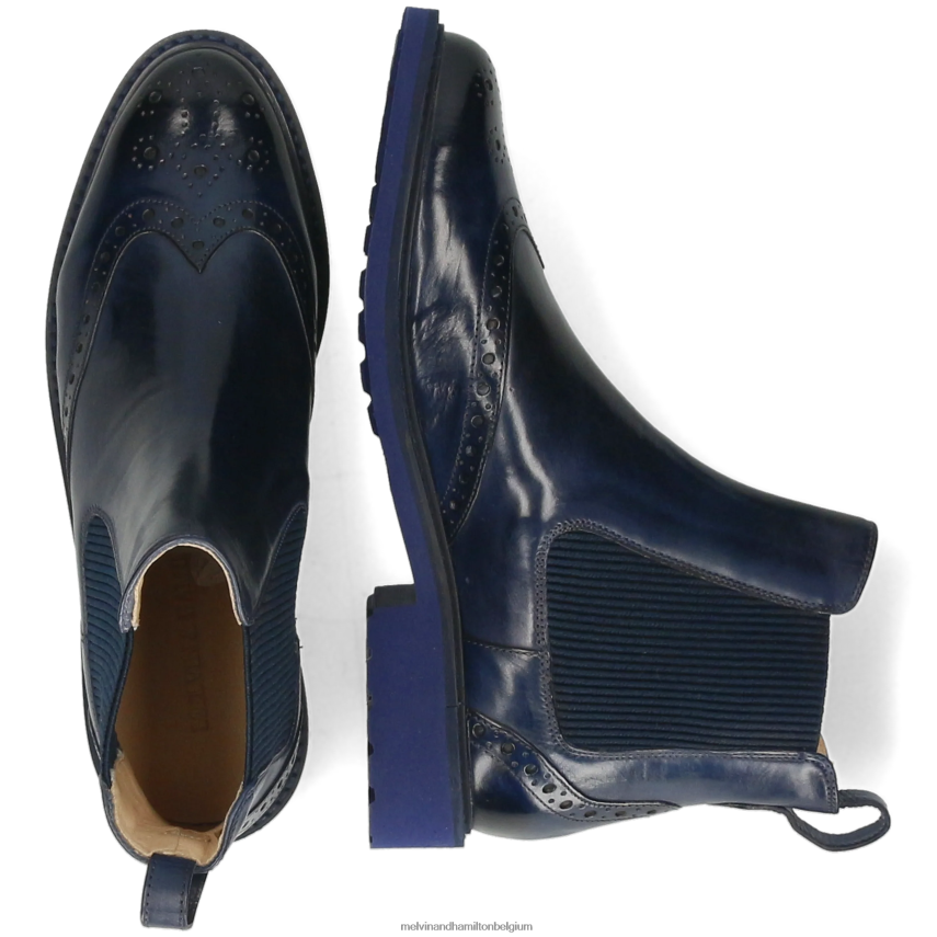 Melvin & Hamilton enkel laarzen blauw vrouwen selina 29 V488DN846