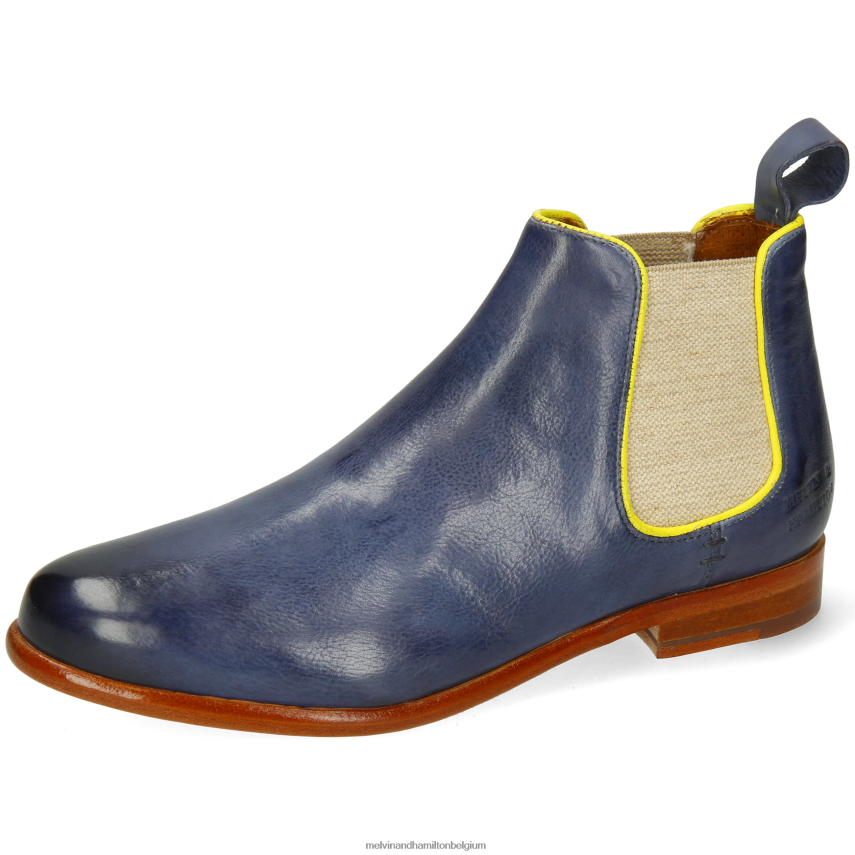 Melvin & Hamilton enkel laarzen blauw vrouwen selina 48 V488DN902