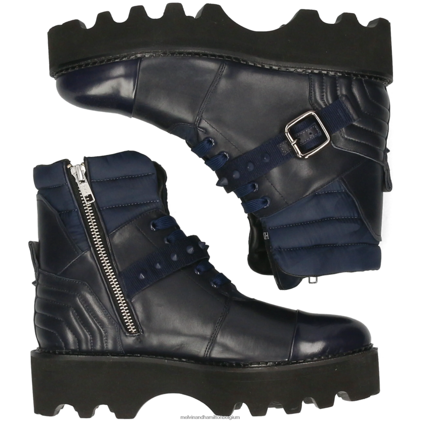 Melvin & Hamilton enkel laarzen blauw vrouwen sybill 27 V488DN853