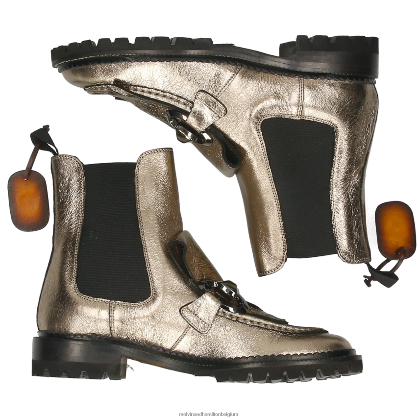 Melvin & Hamilton enkel laarzen bronzen vrouwen Maria 11 V488DN993
