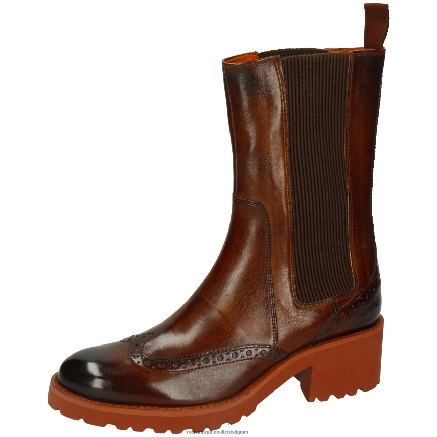 Melvin & Hamilton enkel laarzen bruin vrouwen Abigaïl 2 V488DN927