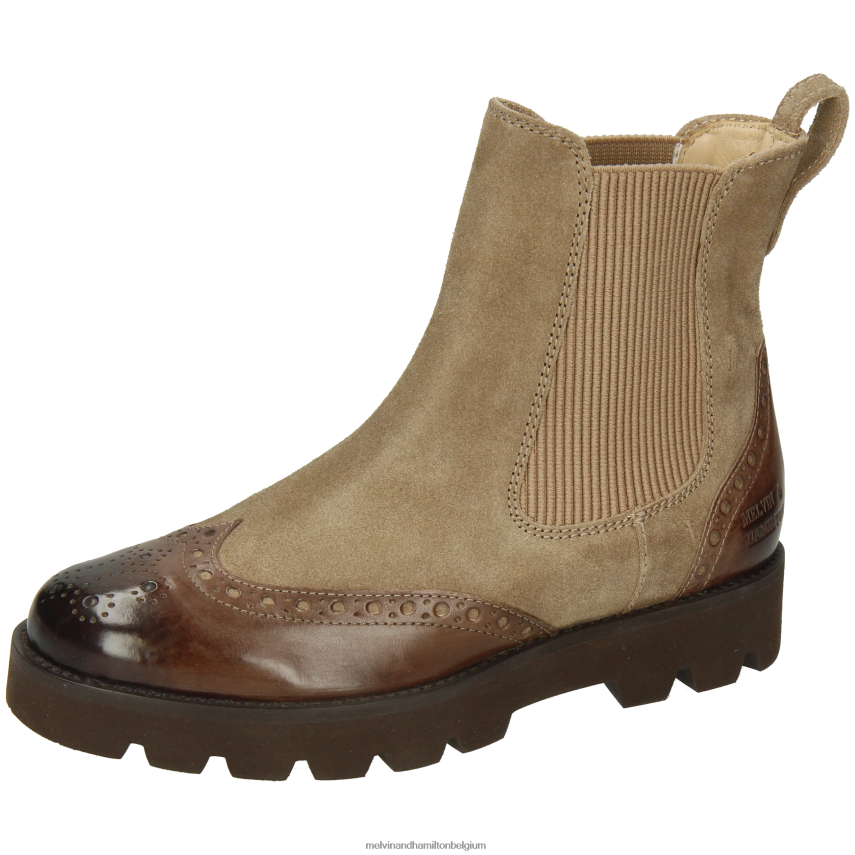Melvin & Hamilton enkel laarzen bruin vrouwen Jade 8 V488DN809