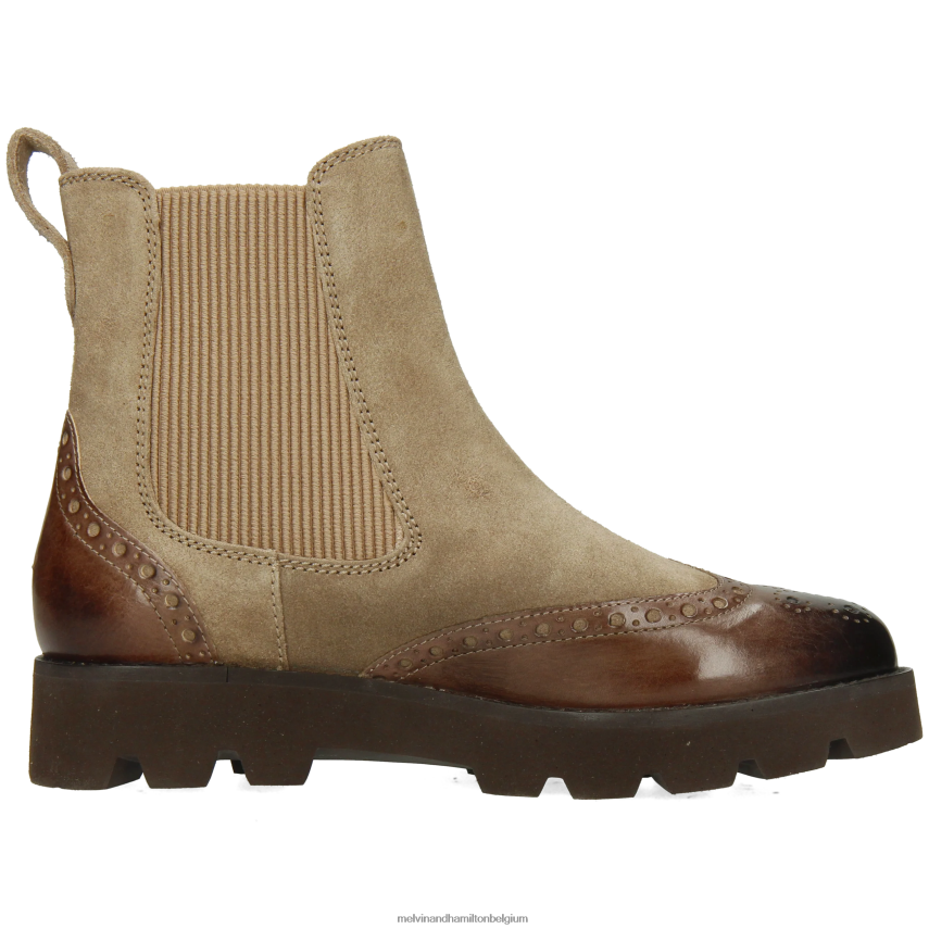 Melvin & Hamilton enkel laarzen bruin vrouwen Jade 8 V488DN809